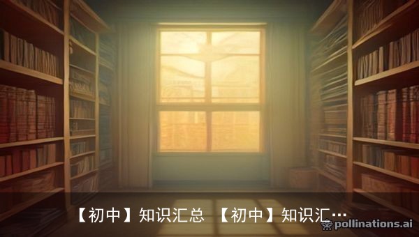 【初中】知识汇总夸克网盘资源：初中九科知识图谱与手册PDF全套下载